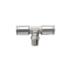 Metal Pu Fitting T-joint 6mm 1/8